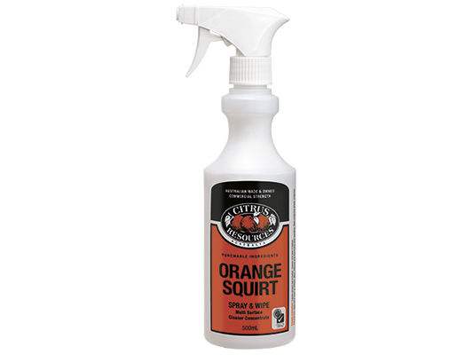 Oates Orange Squirt Dispenser and Trigger