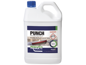 Research Products Punch Tile Grout and Concentre Cleaner 5L