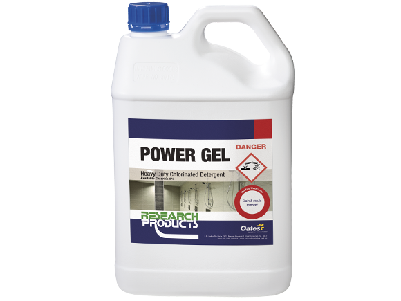 Research Products Power Gel Chlorinated Detergent