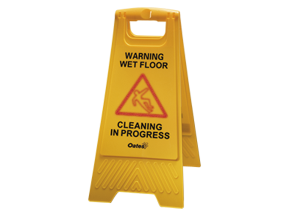 Oates A-Frame Caution Contractor