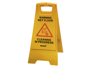 Oates A-Frame Caution Contractor