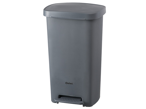 Oates Pedal Bin - Grey 50L