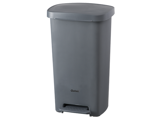 Oates Pedal Bin - Grey 50L