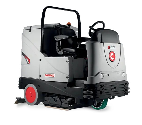 Comac C100BS Ride On Floor Scrubber