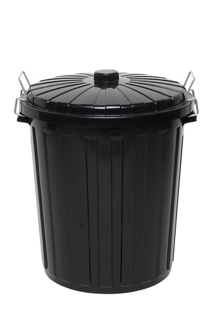 EDCO PLASTIC GARBAGE BIN WITH LID 55L