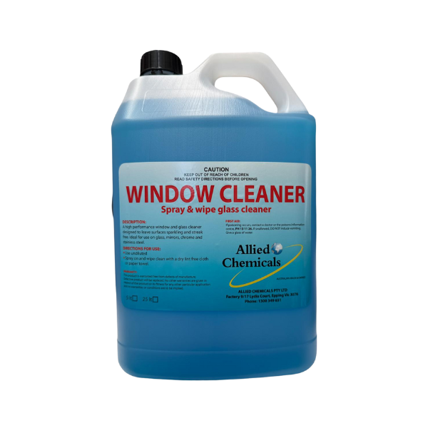 Allied Chemicals WINDOW CLEANER Spray & Wipe Glass Cleaner