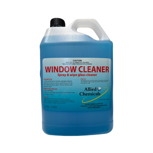 Allied Chemicals WINDOW CLEANER Spray & Wipe Glass Cleaner