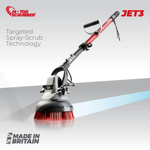MotorScrubber JET3 Starter Kit with Spray Jet - Floor Scrubber
