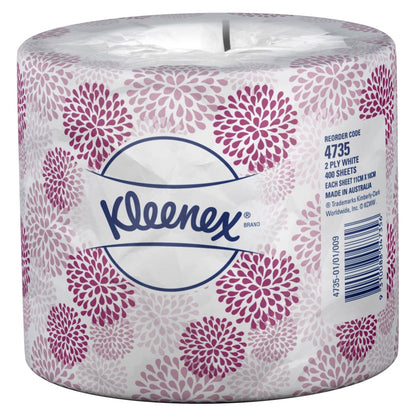 KLEENEX Toilet Tissue 2 Ply Toilet Paper, 48 Toilet Rolls