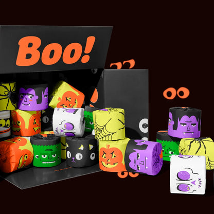 Who Gives a Crap The Spooky Edition Premium 100% Bamboo Toilet Paper 24 Rolls