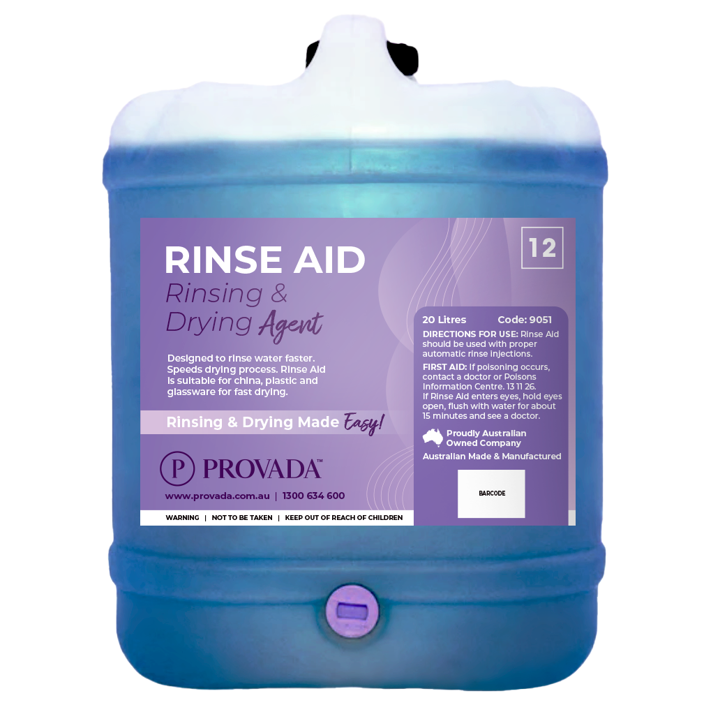 PROVADA - 5L/20L Rinse Aid – Cleaners Gallery
