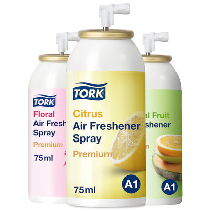 Tork Mixed Pack Air Freshener Spray A1 - 12 cans