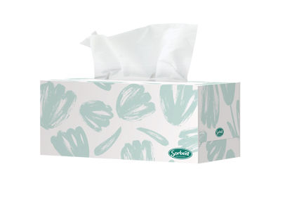 Sorbent Facial Tissues 2 ply 200 sheets