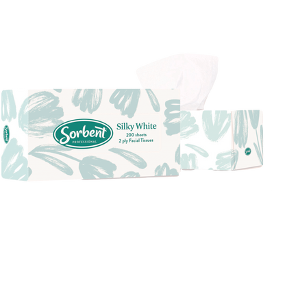 Sorbent Facial Tissues 2 ply 200 sheets