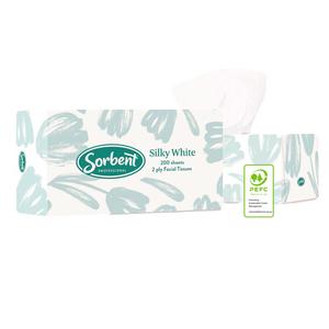 Sorbent Facial Tissues 2 ply 200 sheets