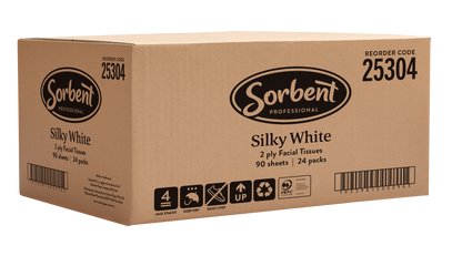 Sorbent Facial Tissue Cube 2 ply 90 sheets