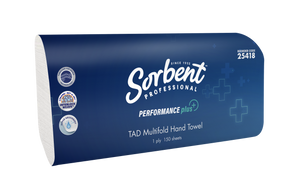 Sorbent Performance Plus – Multifold TAD Hand Towel 1ply 150 sheets