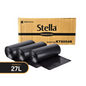 27L Stella Commercial Black Bin Liners