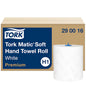 Tork Matic® Soft Paper Hand Towels White with Blue Leaf H1 6 Roll Box