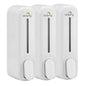 Dolphy Manual Soap Dispenser 300ml (Pack of 3) - White/Black