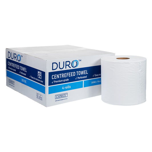 Caprice Duro Centrefeed Towel Roll 300m x 19cm