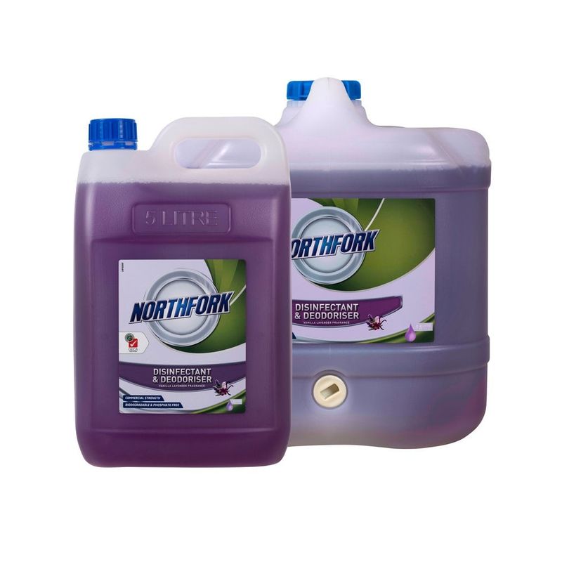 Northfork GECA Deodoriser Disinfectant Vanilla Lavender 5L