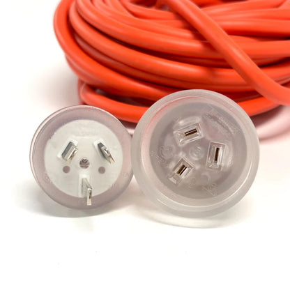 Vacspare 15m 3 Core 10A Orange Extension Cord