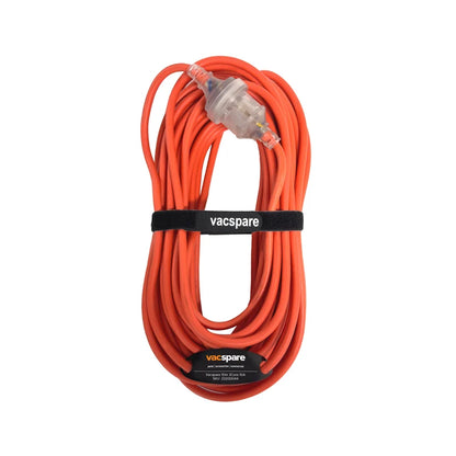 Vacspare 10m 3 Core 10A Orange Extension Cord