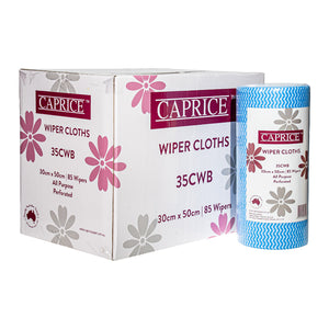 Caprice Wiper Cloths Roll All Purpose Blue 50cm x 30cm