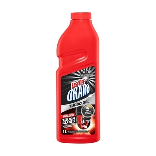 Easy Off Bam Drain Turbo Gel Cleaner 1l