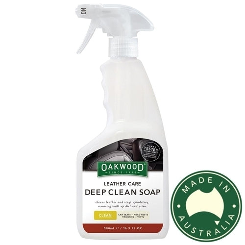 Oakwood Leather Care Deep Clean Soap 500mL