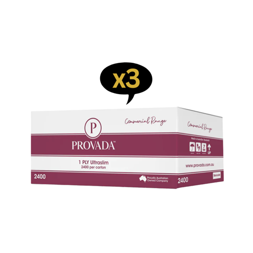 PROVADA Commercial Ultraslim 1 PLY- 2400 Sheets
