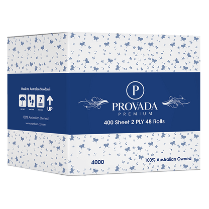 Provada Premium 400 Sheets 2ply Toilet Rolls