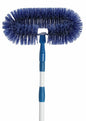 EDCO DELUXE FAN BRUSH WITH EXTENSION HANDLE