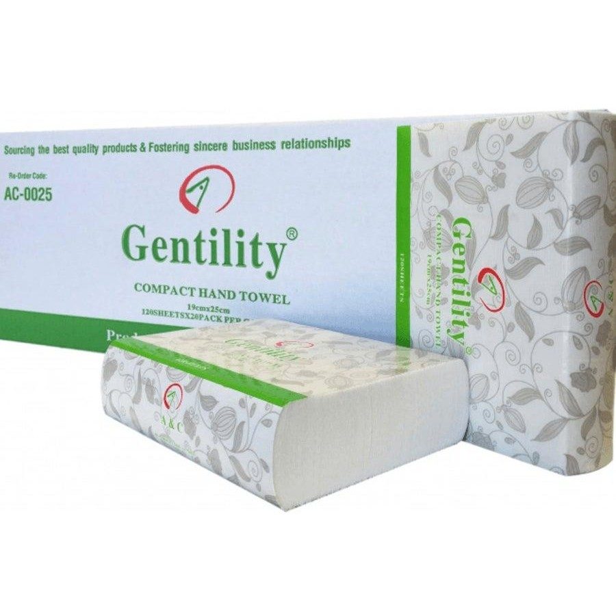 Gentility Premium Compact Hand Towels