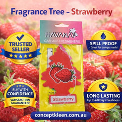 Havana Strawberry Hanging Tree Air Freshener