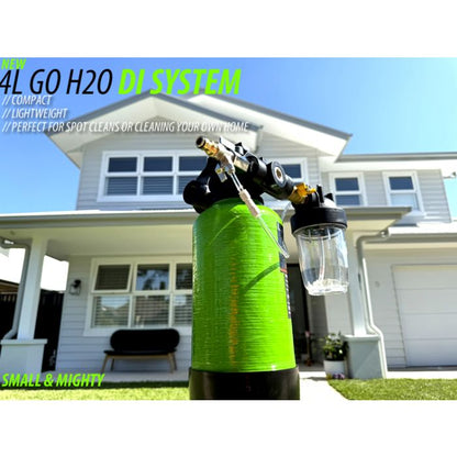 Window Cleaning Supplies Complete Water Fed Package DIY (i-Utility CAD fibreglass 4m pole & 4L tank)
