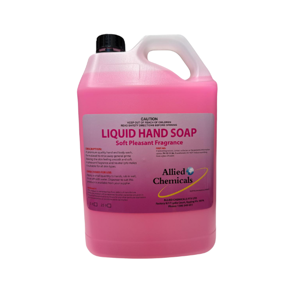 Allied Chemicals - LIQUID HAND SOAP Soft Pleasent Fragrance 5Lt & 20Lt