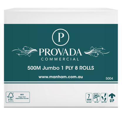 PROVADA Commercial Range 500M Jumbo Roll - Cleaning Supplies