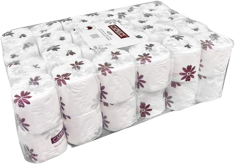 Caprice 400P 2ply 400 sheets Toilet Rolls 48 Pack