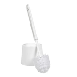 Cleanlink Toilet Brush And Pot White