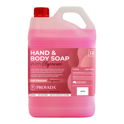 PROVADA Hand & Body Soap with Glycerine 5L,20L