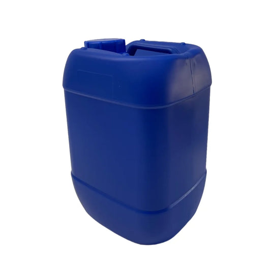 5 Litre Plastic Empty Cans with Cap- Blue,Clear & White