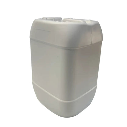 5 Litre Plastic Empty Cans with Cap- Blue, White, Clear
