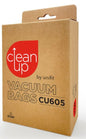 CleanUp CU605 Synthetic Vacuum Cleaner Bags - 5pk