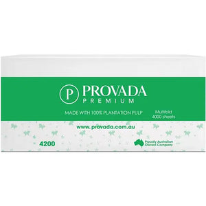 Provada Premium Multifold Towel 4000 Sheets