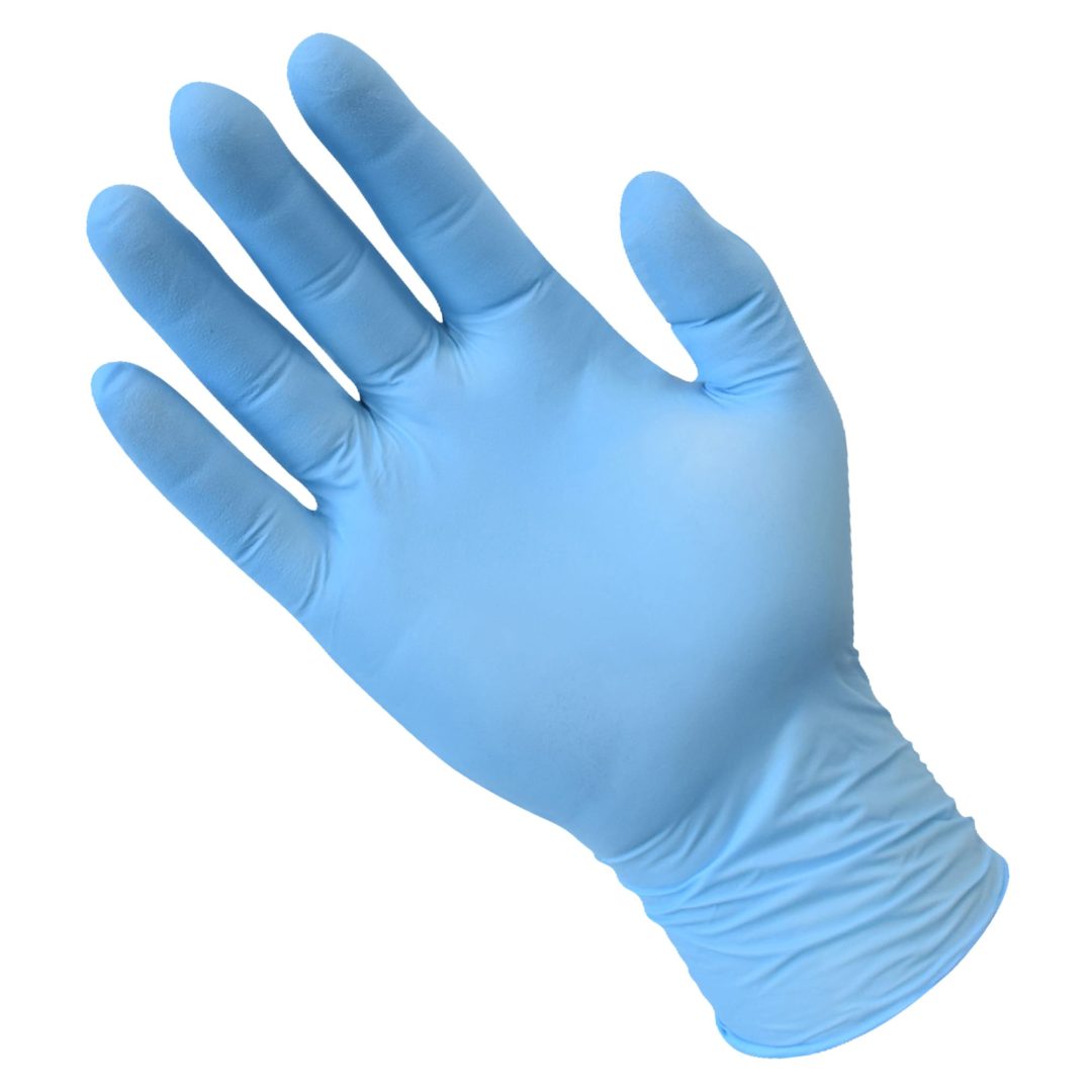 ULTRA FRESH Nitrile Disposable Powder Free Gloves (Blue)