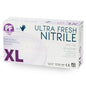 ULTRA FRESH Nitrile Disposable Powder Free Gloves (Blue)