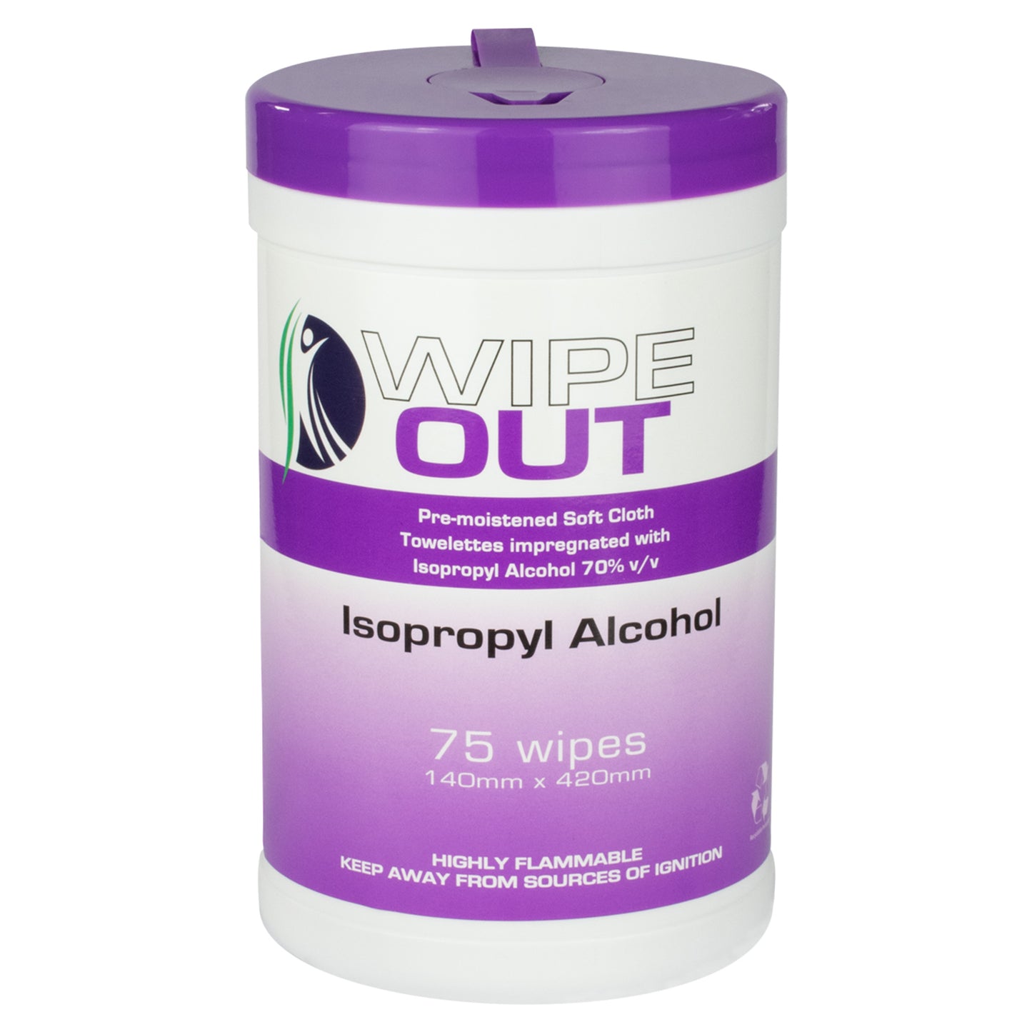 Wipe Out Isopropyl Alcohol Wipes