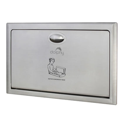 Dolphy Recessed Baby Change Station - Stainless Steel